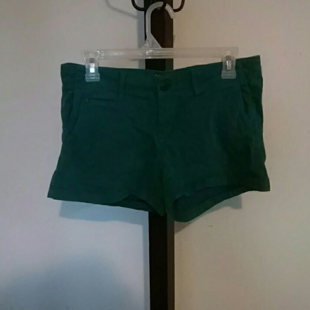 Aqua blue shorts